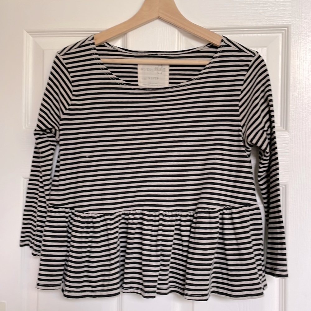 Free people striped top